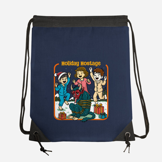 Holiday Hostage-None-Drawstring-Bag-Kimprut