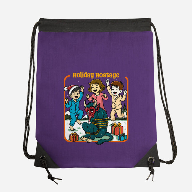 Holiday Hostage-None-Drawstring-Bag-Kimprut