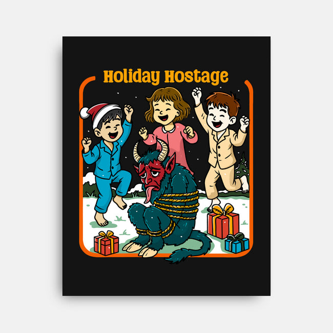 Holiday Hostage-None-Stretched-Canvas-Kimprut