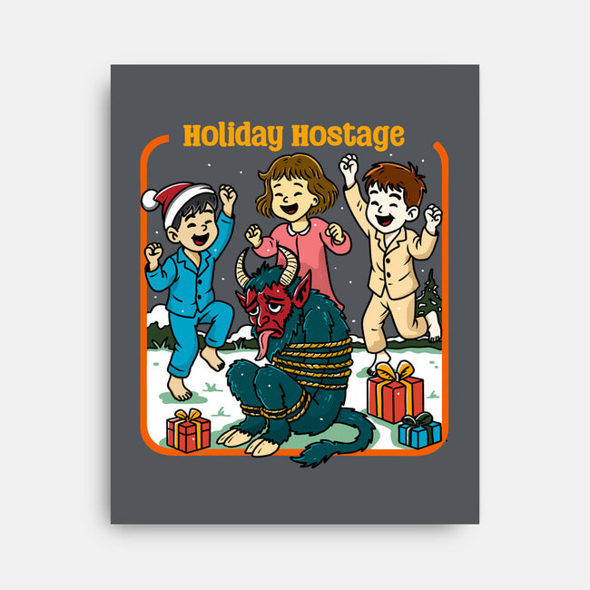 Holiday Hostage-None-Stretched-Canvas-Kimprut