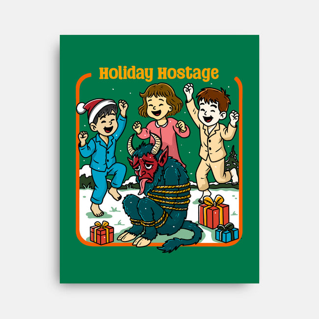 Holiday Hostage-None-Stretched-Canvas-Kimprut