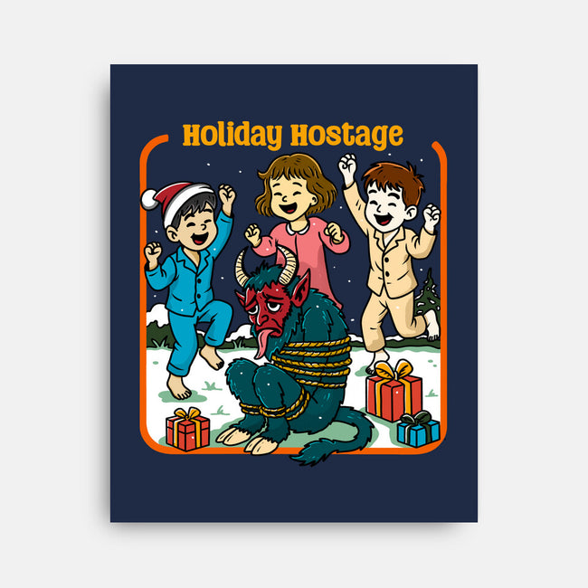 Holiday Hostage-None-Stretched-Canvas-Kimprut