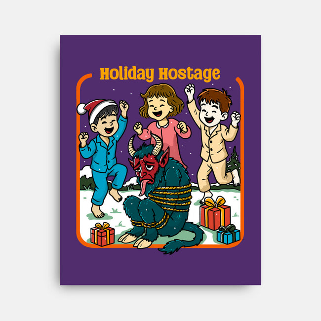 Holiday Hostage-None-Stretched-Canvas-Kimprut