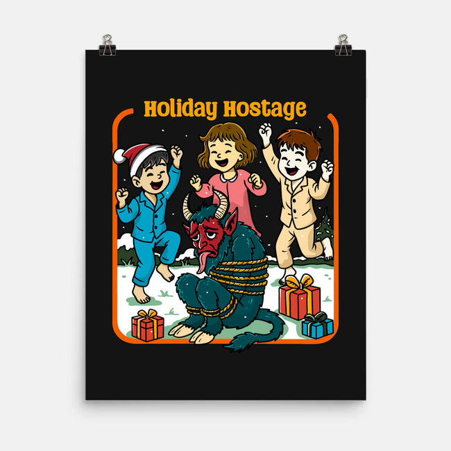 Holiday Hostage-None-Matte-Poster-Kimprut