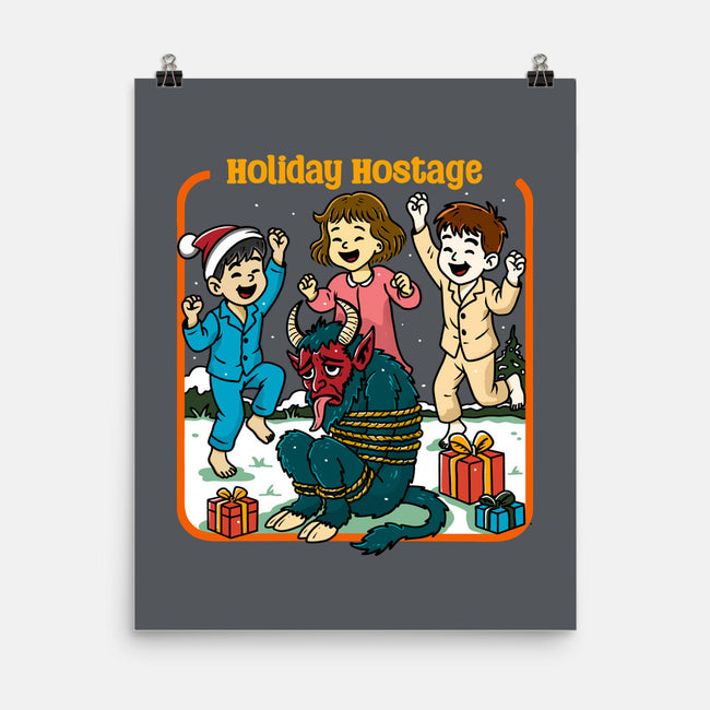 Holiday Hostage-None-Matte-Poster-Kimprut