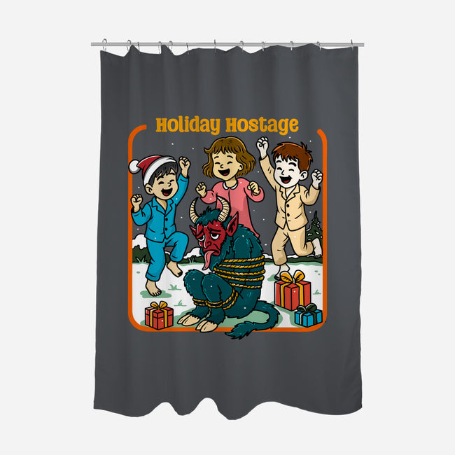 Holiday Hostage-None-Polyester-Shower Curtain-Kimprut