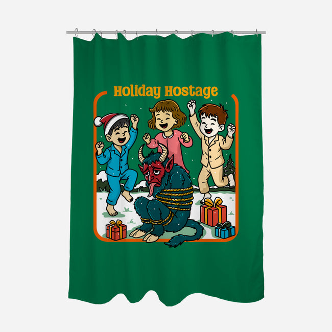 Holiday Hostage-None-Polyester-Shower Curtain-Kimprut