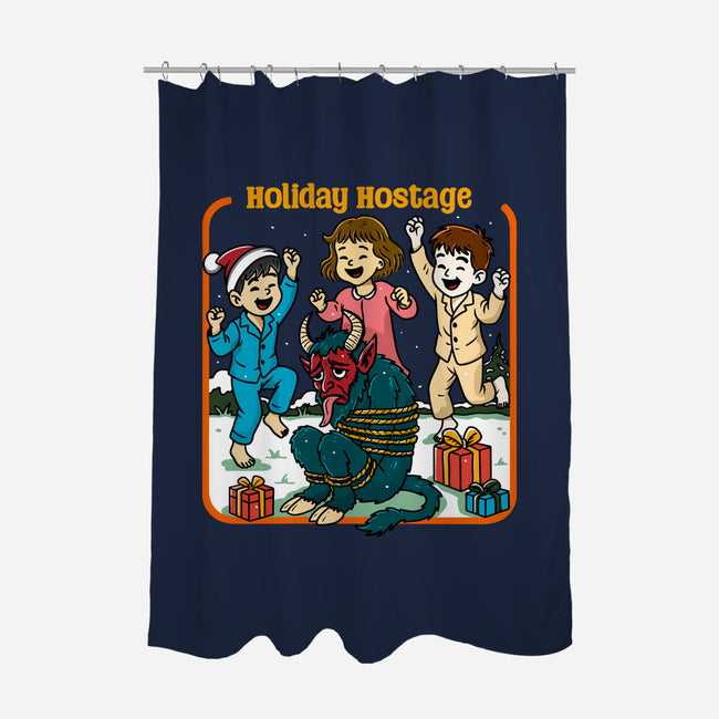 Holiday Hostage-None-Polyester-Shower Curtain-Kimprut