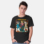 Holiday Hostage-Mens-Basic-Tee-Kimprut