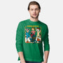 Holiday Hostage-Mens-Long Sleeved-Tee-Kimprut