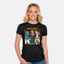 Holiday Hostage-Womens-Fitted-Tee-Kimprut