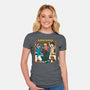 Holiday Hostage-Womens-Fitted-Tee-Kimprut