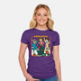 Holiday Hostage-Womens-Fitted-Tee-Kimprut