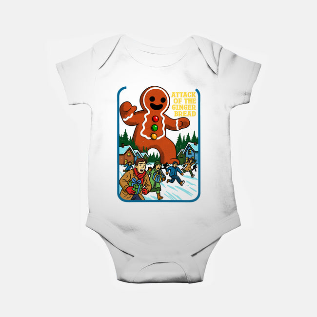 Attack Of The Gingerbread-Baby-Basic-Onesie-Kimprut