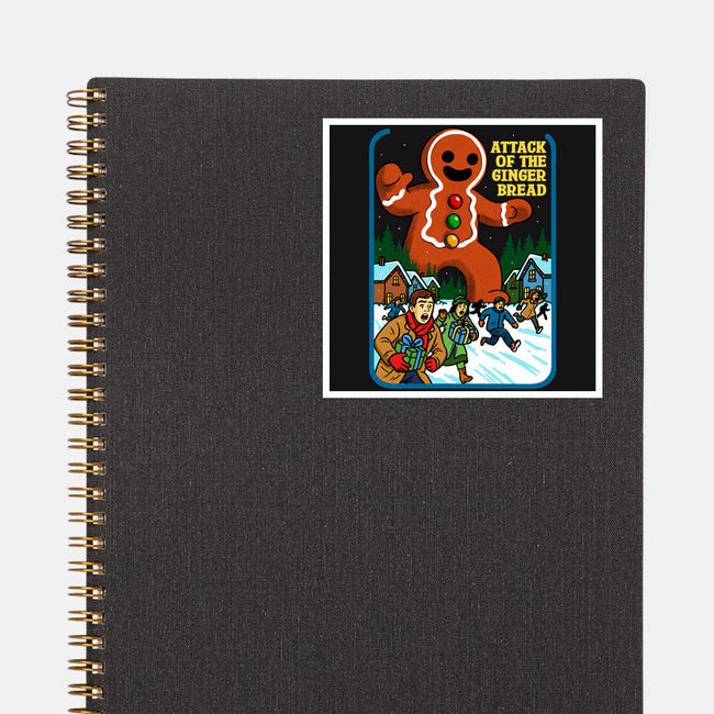 Attack Of The Gingerbread-None-Glossy-Sticker-Kimprut