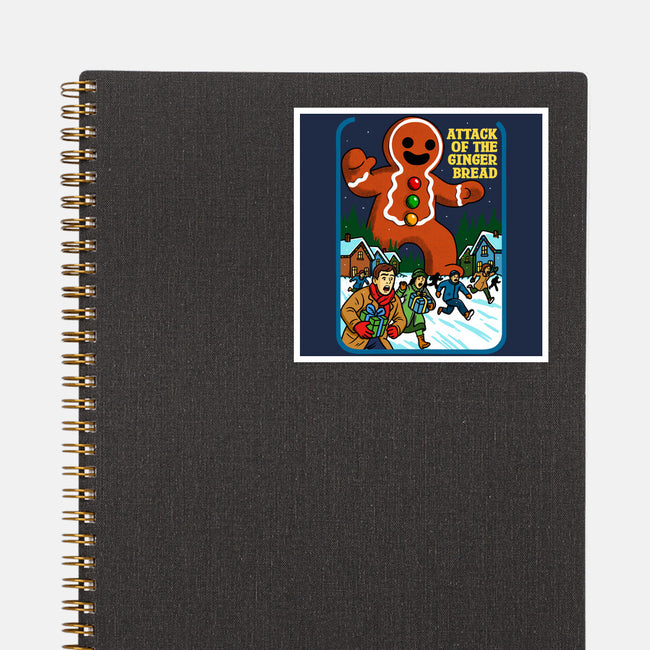 Attack Of The Gingerbread-None-Glossy-Sticker-Kimprut