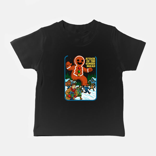 Attack Of The Gingerbread-Baby-Basic-Tee-Kimprut