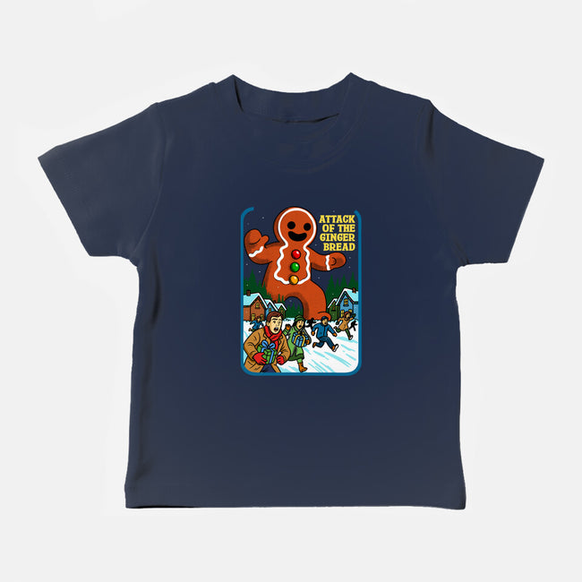 Attack Of The Gingerbread-Baby-Basic-Tee-Kimprut