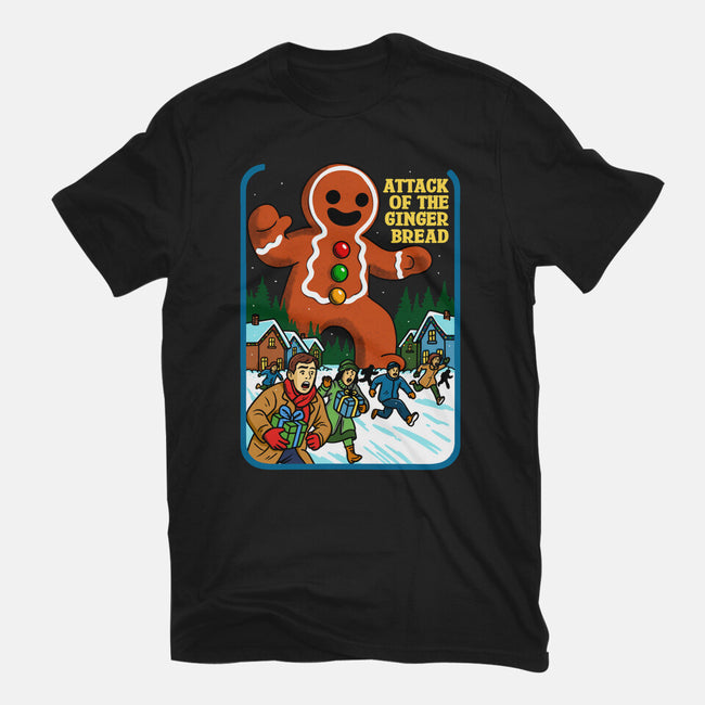 Attack Of The Gingerbread-Mens-Basic-Tee-Kimprut