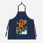 Attack Of The Gingerbread-Unisex-Kitchen-Apron-Kimprut