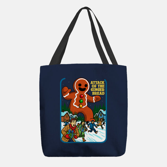 Attack Of The Gingerbread-None-Basic Tote-Bag-Kimprut
