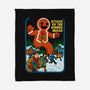 Attack Of The Gingerbread-None-Fleece-Blanket-Kimprut