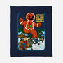 Attack Of The Gingerbread-None-Fleece-Blanket-Kimprut