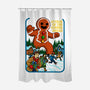 Attack Of The Gingerbread-None-Polyester-Shower Curtain-Kimprut