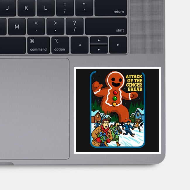 Attack Of The Gingerbread-None-Glossy-Sticker-Kimprut