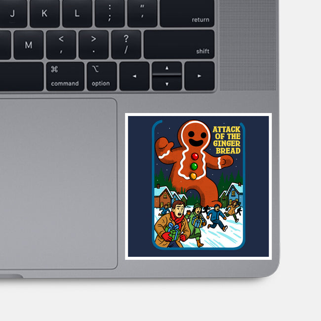 Attack Of The Gingerbread-None-Glossy-Sticker-Kimprut