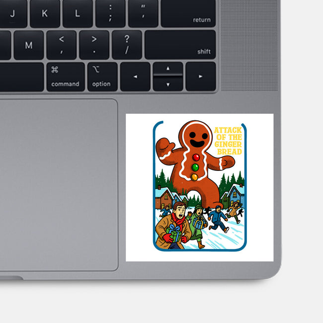 Attack Of The Gingerbread-None-Glossy-Sticker-Kimprut
