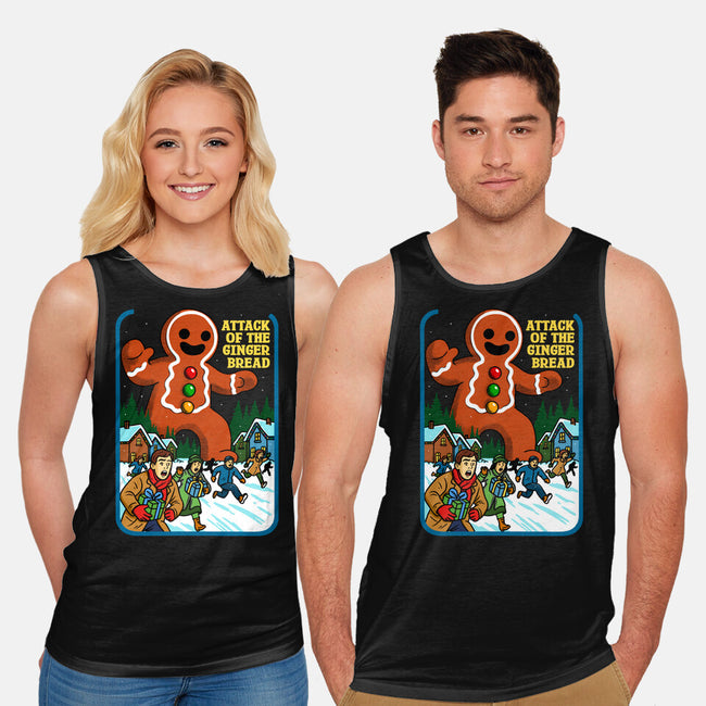 Attack Of The Gingerbread-Unisex-Basic-Tank-Kimprut