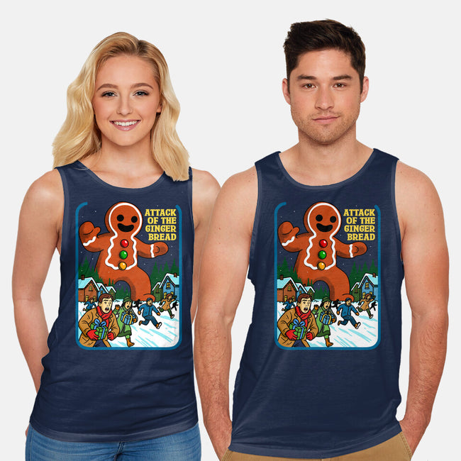 Attack Of The Gingerbread-Unisex-Basic-Tank-Kimprut