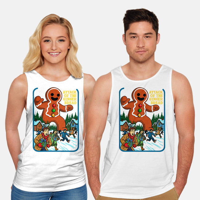 Attack Of The Gingerbread-Unisex-Basic-Tank-Kimprut