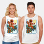Attack Of The Gingerbread-Unisex-Basic-Tank-Kimprut