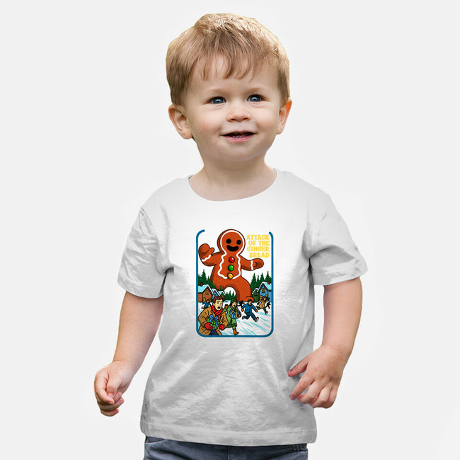Attack Of The Gingerbread-Baby-Basic-Tee-Kimprut