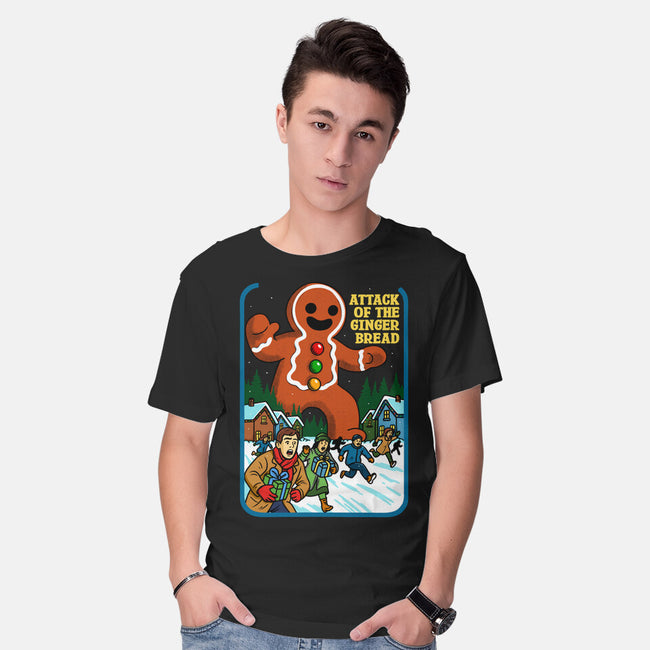 Attack Of The Gingerbread-Mens-Basic-Tee-Kimprut