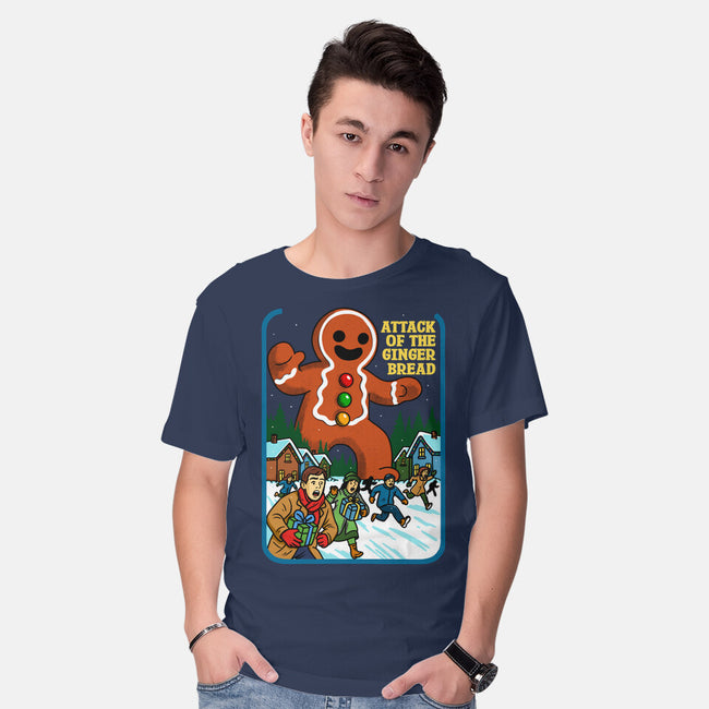 Attack Of The Gingerbread-Mens-Basic-Tee-Kimprut