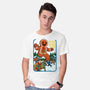 Attack Of The Gingerbread-Mens-Basic-Tee-Kimprut
