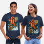 Attack Of The Gingerbread-Unisex-Basic-Tee-Kimprut