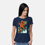 Attack Of The Gingerbread-Womens-Basic-Tee-Kimprut