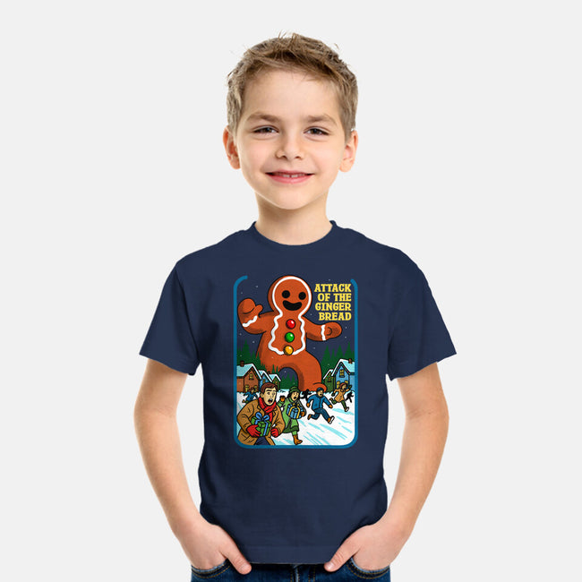 Attack Of The Gingerbread-Youth-Basic-Tee-Kimprut