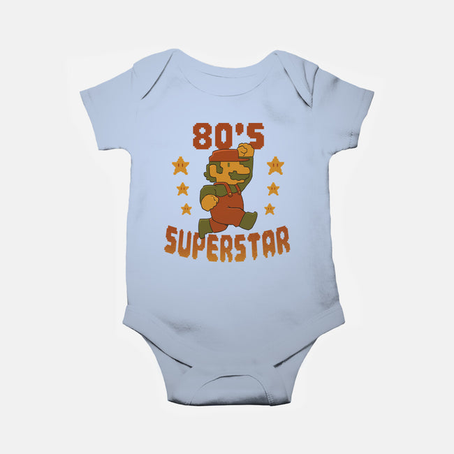 80s Star-Baby-Basic-Onesie-DoOomcat