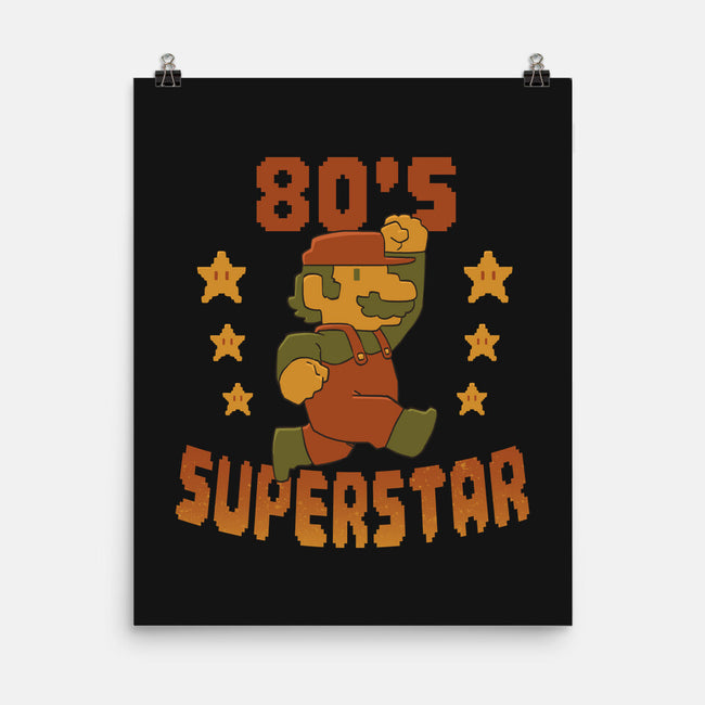 80s Star-None-Matte-Poster-DoOomcat