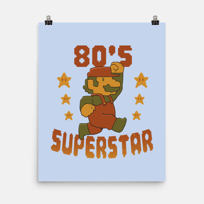 80s Star-None-Matte-Poster-DoOomcat