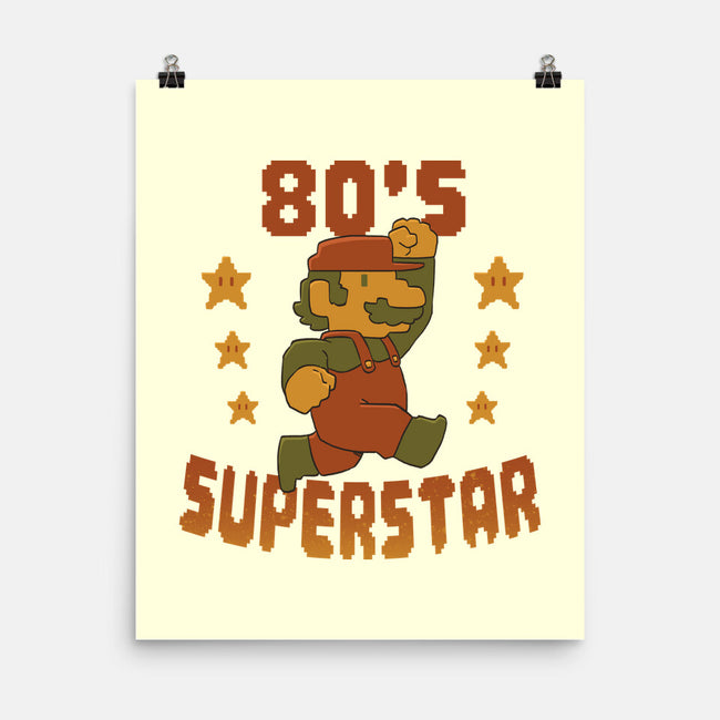 80s Star-None-Matte-Poster-DoOomcat