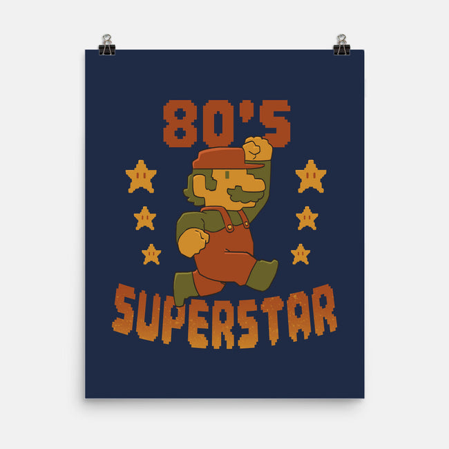 80s Star-None-Matte-Poster-DoOomcat