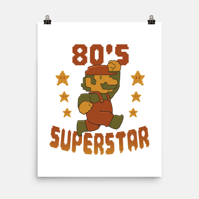 80s Star-None-Matte-Poster-DoOomcat
