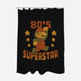 80s Star-None-Polyester-Shower Curtain-DoOomcat