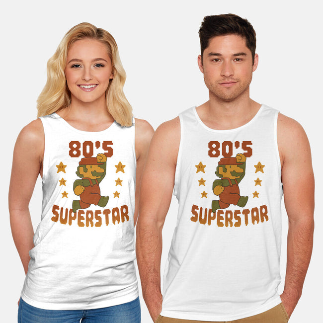 80s Star-Unisex-Basic-Tank-DoOomcat